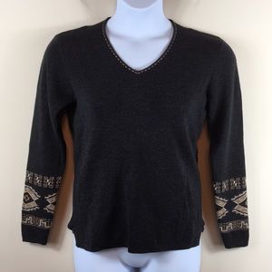 PENDLETON Wool Long Sleeve Pullover Sweater Size S
